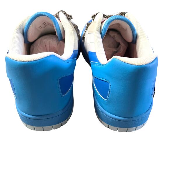 BrandX Sz 10.5 Hurricane Blue Court Classic Sneaker - Picture 5 of 10